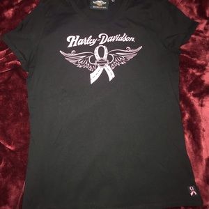 Women’s Breast Cancer Harley-Davidson Shirt